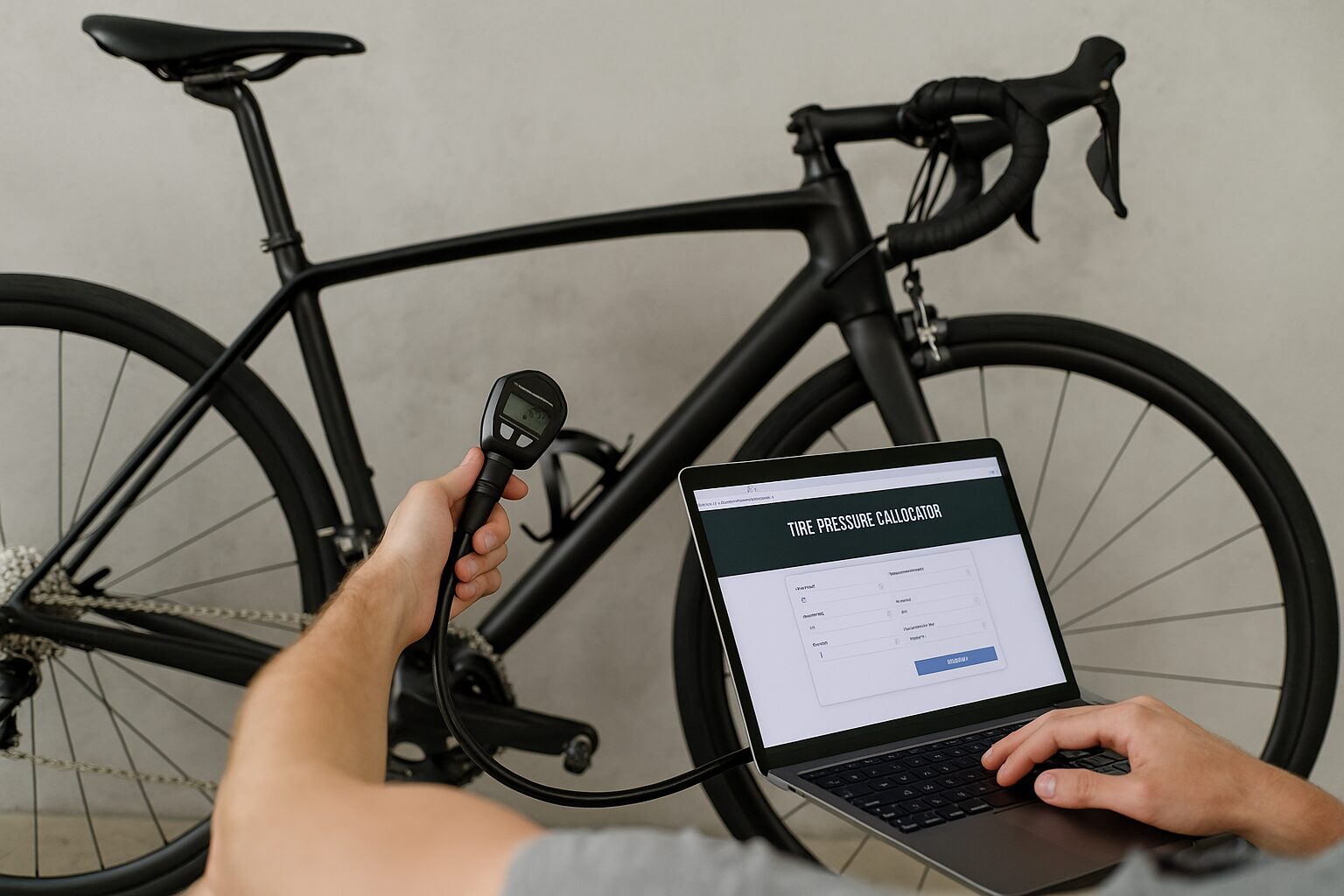 ロードバイク空気圧計算サイトの正しい使い方と注意点